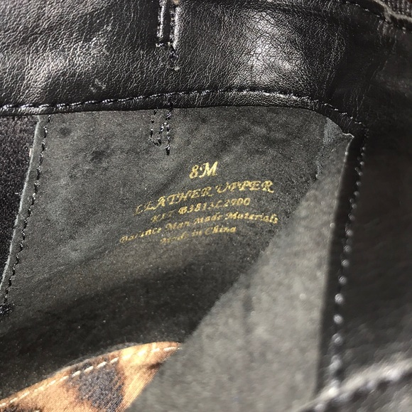 Sam Edelman leopard fur boots heels 8 - Picture 8 of 9